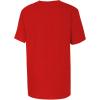 imageadidas Boys Short Sleeve Cotton Jersey Logo TShirt TeeRed Core