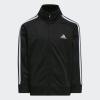 imageadidas Boys Tricot Jacket ampamp Pant Clothing SetBlack