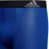 imageadidas Boys Youth Microfiber 4Pack Long Boxer BriefOnix GreyGreyScarlet Red