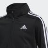 imageadidas Boys Zip Front Iconic Tricot JacketBlack
