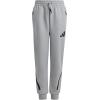 imageadidas Boys Zne PantsMedium Grey HeatherBlack
