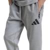 imageadidas Boys Zne PantsMedium Grey HeatherBlack
