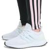 imageadidas Girls 3Stripe LeggingBlack With Pink