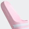 imageadidas Girls Adilette Aqua Slides ToddlerLittle KidBig KidClear PinkWhiteClear Pink