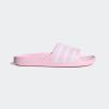 imageadidas Girls Adilette Aqua Slides ToddlerLittle KidBig KidClear PinkWhiteClear Pink