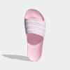 imageadidas Girls Adilette Aqua Slides ToddlerLittle KidBig KidClear PinkWhiteClear Pink