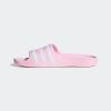 imageadidas Girls Adilette Aqua Slides ToddlerLittle KidBig KidClear PinkWhiteClear Pink