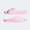 imageadidas Girls Adilette Aqua Slides ToddlerLittle KidBig KidClear PinkWhiteClear Pink