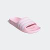 imageadidas Girls Adilette Aqua Slides ToddlerLittle KidBig KidClear PinkWhiteClear Pink