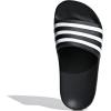 imageadidas Girls Adilette Aqua Slides ToddlerLittle KidBig KidCore BlackWhiteCore Black