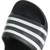 imageadidas Girls Adilette Aqua Slides ToddlerLittle KidBig KidCore BlackWhiteCore Black