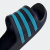 imageadidas Girls Adilette Aqua Slides ToddlerLittle KidBig KidLegend InkBright CyanLegend Ink