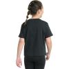 imageadidas Girls Short Sleeve Embroidered TeeBlack