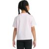 imageadidas Girls Short Sleeve Embroidered TeeClear Pink