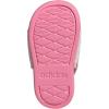 imageadidas Kids Adilette Estrap Slide SandalsClear PinkWhiteBliss Pink