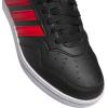 imageadidas Kids Boys Hoops 40 Mid Basketball Sneakers Shoes  Black RedBlackBetter ScarletWhite