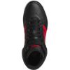 imageadidas Kids Boys Hoops 40 Mid Basketball Sneakers Shoes  Black RedBlackBetter ScarletWhite