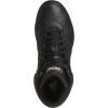 imageadidas Kids Boys Hoops 40 Mid Basketball Sneakers Shoes  Black RedBlackBlackWhite