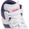 imageadidas Kids Boys Hoops 40 Mid Basketball Sneakers Shoes  Black RedWhiteDark BlueTeam Victory Red