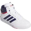imageadidas Kids Boys Hoops 40 Mid Basketball Sneakers Shoes  Black RedWhiteDark BlueTeam Victory Red
