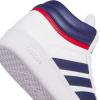 imageadidas Kids Boys Hoops 40 Mid Basketball Sneakers Shoes  Black RedWhiteDark BlueTeam Victory Red