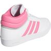 imageadidas Kids Boys Hoops 40 Mid Basketball Sneakers Shoes  Black RedWhitePink FusionGrey