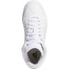 imageadidas Kids Boys Hoops 40 Mid Basketball Sneakers Shoes  Black RedWhiteWhiteBlack