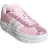 imageadidas Kids VL Court 30 SneakerClear PinkWhiteBliss Pink