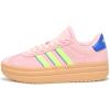 imageadidas Kids VL Court 30 SneakerPink SparkLucid LemonLucid Blue