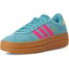 imageadidas Kids VL Court 30 SneakerPowder TealShock PinkPowder Yellow