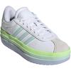 imageadidas Kids VL Court 30 SneakerWhiteHalo MintViolet Tone
