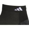 imageadidas Low Cut Ankle Socks for Boys and Girls Youth 6Pack Athletic Cushioned and ComfortableBlackOnix GreyWhite