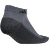 imageadidas Low Cut Ankle Socks for Boys and Girls Youth 6Pack Athletic Cushioned and ComfortableOnix GreyPulse BlueVivid RedStripe
