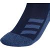 imageadidas Low Cut Ankle Socks for Boys and Girls Youth 6Pack Athletic Cushioned and ComfortableWhiteCollegiate NavyWonder Steel BlueStripe