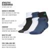 imageadidas Low Cut Ankle Socks for Boys and Girls Youth 6Pack Athletic Cushioned and ComfortableWhitePure Teal GreenMineral Blue