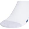 imageadidas Low Cut Ankle Socks for Boys and Girls Youth 6Pack Athletic Cushioned and ComfortableWhitePure Teal GreenMineral Blue