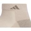 imageadidas Low Cut Ankle Socks for Boys and Girls Youth 6Pack Athletic Cushioned and ComfortableWonder BeigeCool Light HeatherEarth Strata Brown