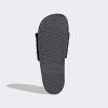 imageadidas Mens Adilette Comfort Adjustable SlideBlackWhiteGrey