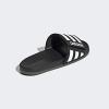 imageadidas Mens Adilette Comfort Adjustable SlideBlackWhiteGrey