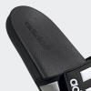 imageadidas Mens Adilette Comfort Adjustable SlideBlackWhiteGrey