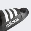 imageadidas Mens Adilette Shower SlidesBlackWhiteBlack