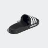 imageadidas Mens Adilette Shower SlidesBlackWhiteWhite