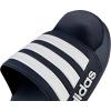 imageadidas Mens Adilette Shower SlidesBlue Collegiate Navy Footwear White Collegiate Navy