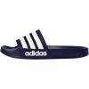 imageadidas Mens Adilette Shower SlidesBlue Collegiate Navy Footwear White Collegiate Navy