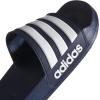 imageadidas Mens Adilette Shower SlidesBlue Collegiate Navy Footwear White Collegiate Navy