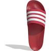 imageadidas Mens Adilette Shower SlidesScarlet Ftwr White Scarlet