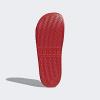 imageadidas Mens Adilette Shower SlidesScarletCore WhiteScarlet