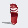 imageadidas Mens Adilette Shower SlidesScarletCore WhiteScarlet