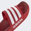 imageadidas Mens Adilette Shower SlidesScarletCore WhiteScarlet