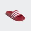 imageadidas Mens Adilette Shower SlidesScarletWhiteScarlet